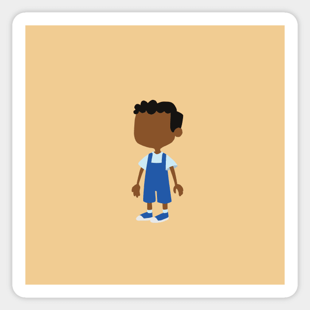 Minimalist Baljeet Sticker by Moo's Store